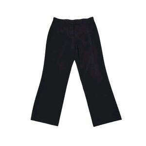 Focus 2000 Womens Black Dress Pants Bi Stretch Size 10P